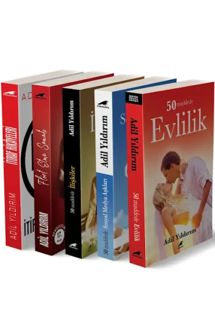 KK ADİL YILDIRIM DEFTER KİTAP SETİ(5 KİTAP)
