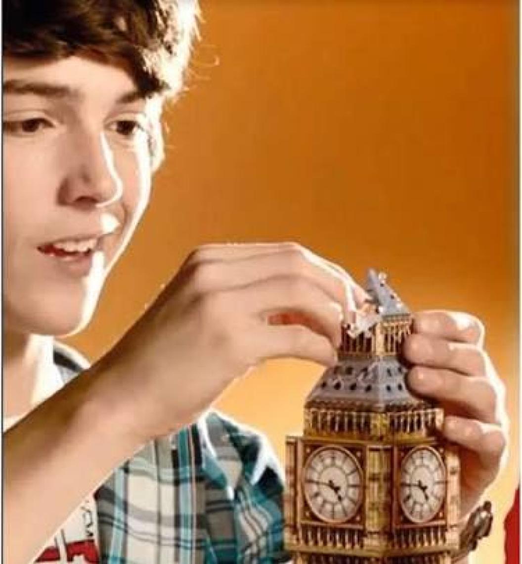 Ravensburger 3 Boyutlu 216 Parçalı Plastik Puzzle Big Ben Saat Kulesi-125548