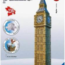 Ravensburger 3 Boyutlu 216 Parçalı Plastik Puzzle Big Ben Saat Kulesi-125548