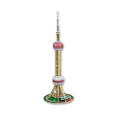 Cc Oyuncak 3D Puzzle Oriental Pearl Tower - 86 Parça
