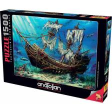 Anatolian 1500 Parçalık Puzzle / Batık Gemi - Kod 4558