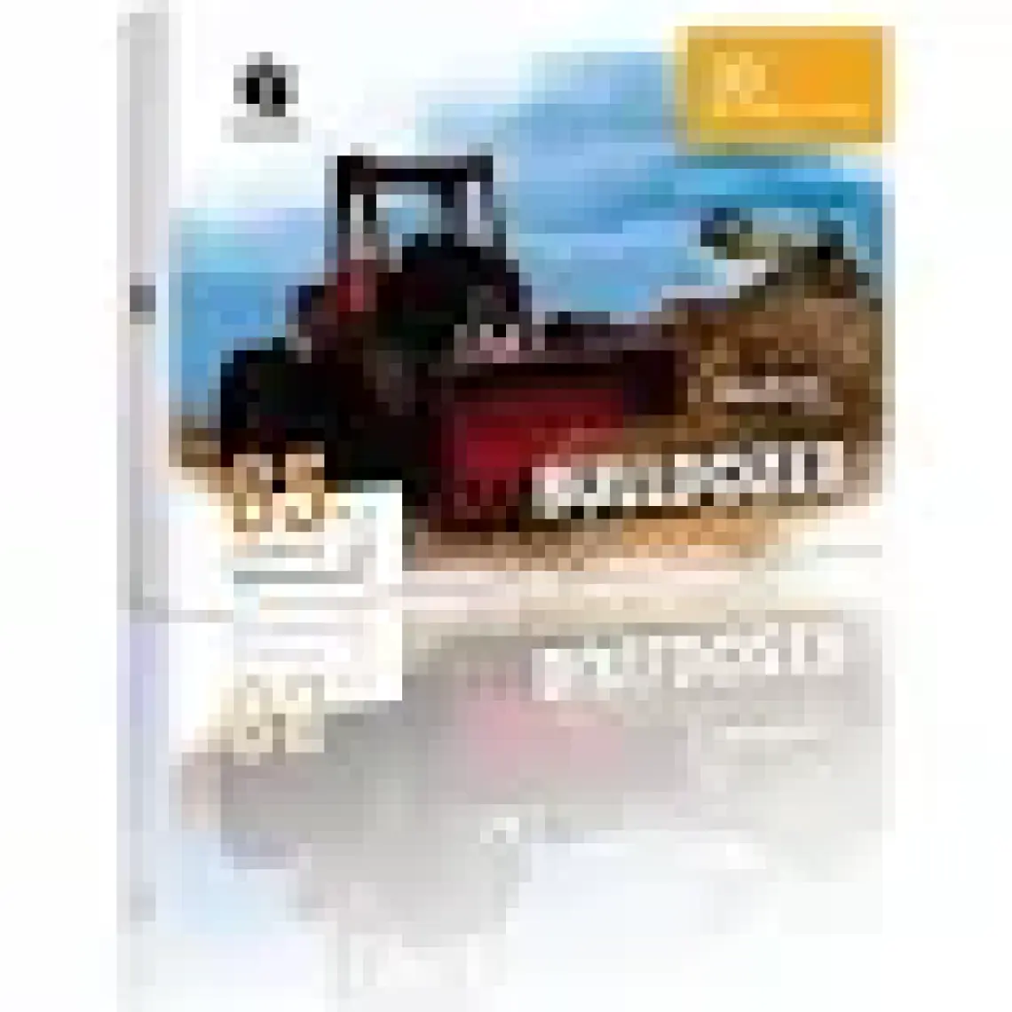 Pershang Buldozer 65 Parça Ahşap 3D Puzzle