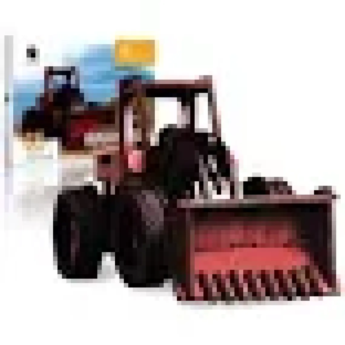 Pershang Buldozer 65 Parça Ahşap 3D Puzzle