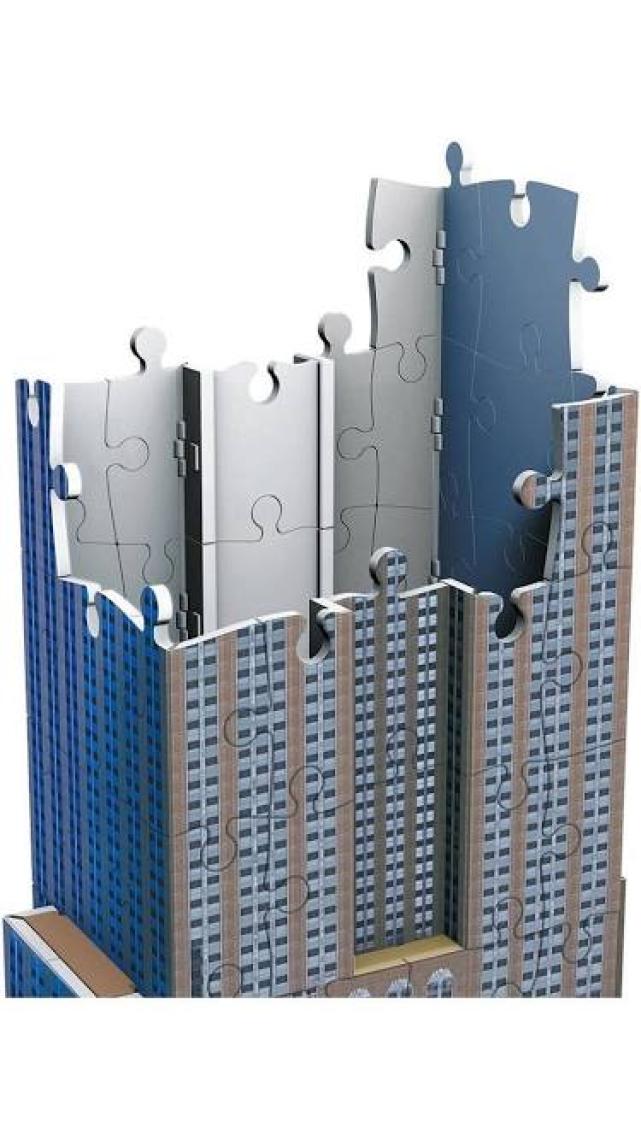 Ravensburger 3 Boyutlu 216 Parçalı Plastik Puzzle Empire State Binası-125531