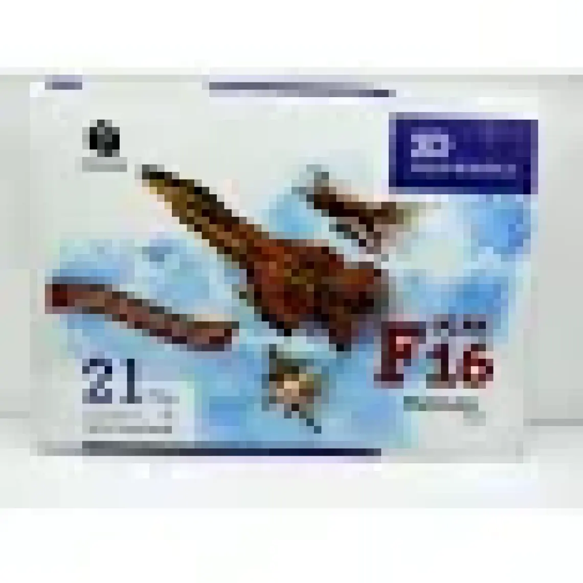 Pershang F16 Uçağı 21 Parça Ahşap 3D Puzzle