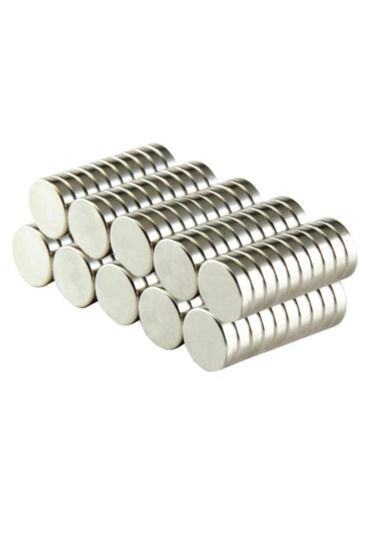 8x2mm Neodyum Mıknatıs - 20 Adet Yuvarlak Güçlü Neodyum Mıknatıs