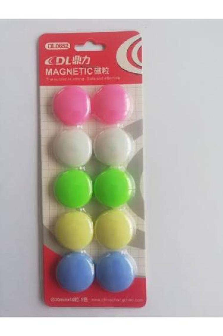 Dloffice Mıknatıs 30MM 10''lu Blister Ambalaj ( Üç Adet )
