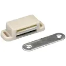 Canex Mıknatıslı Çıt Çıt Plastik  Beyaz 4.5 cm