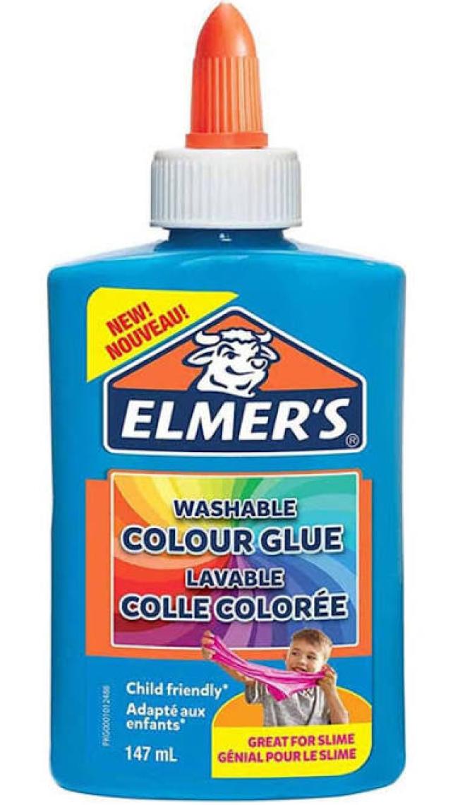 Elmers  Mat Renkli Sıvı Yapıştırıcı Mavi 147 ml 2109500