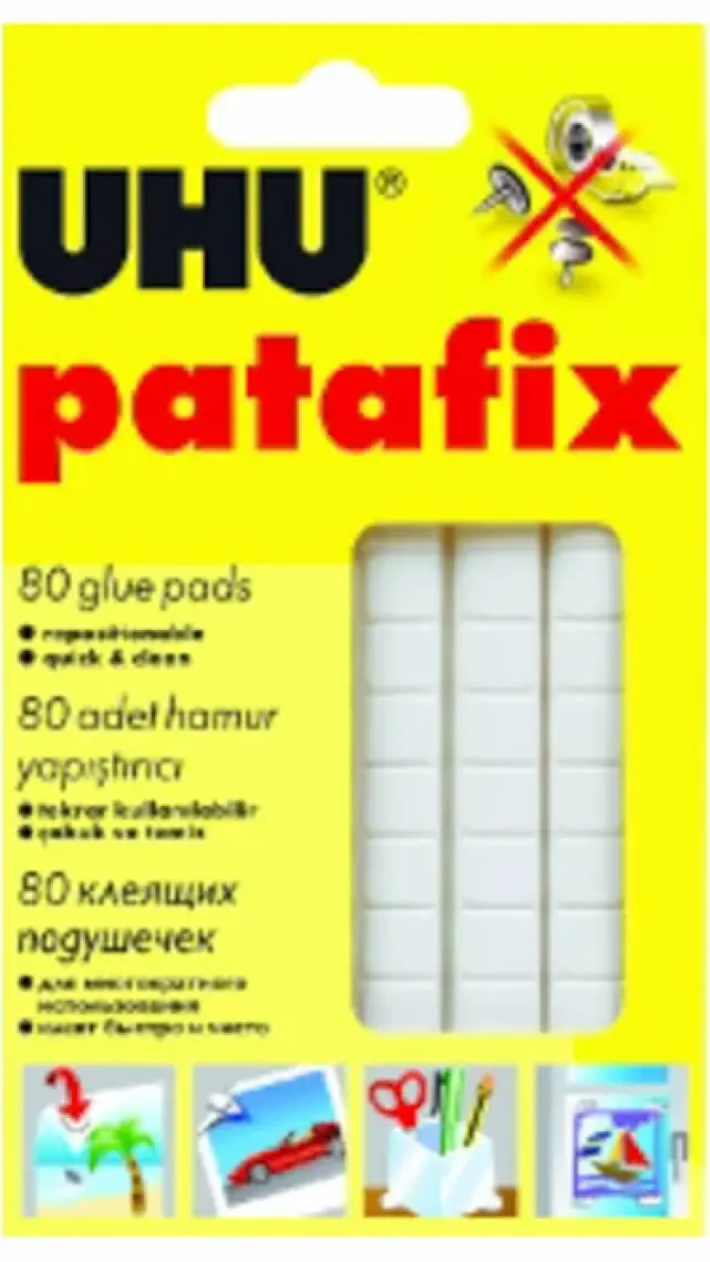 Uhu Patafix Renk - Beyaz