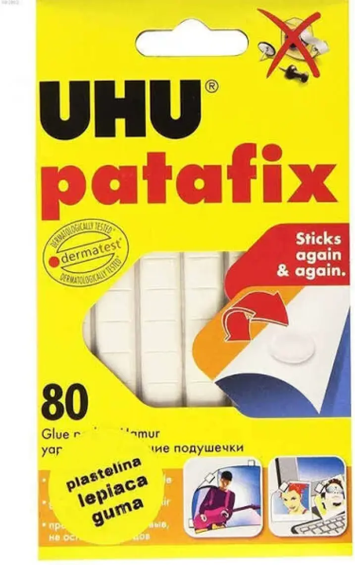Uhu Patafix Renk - Beyaz