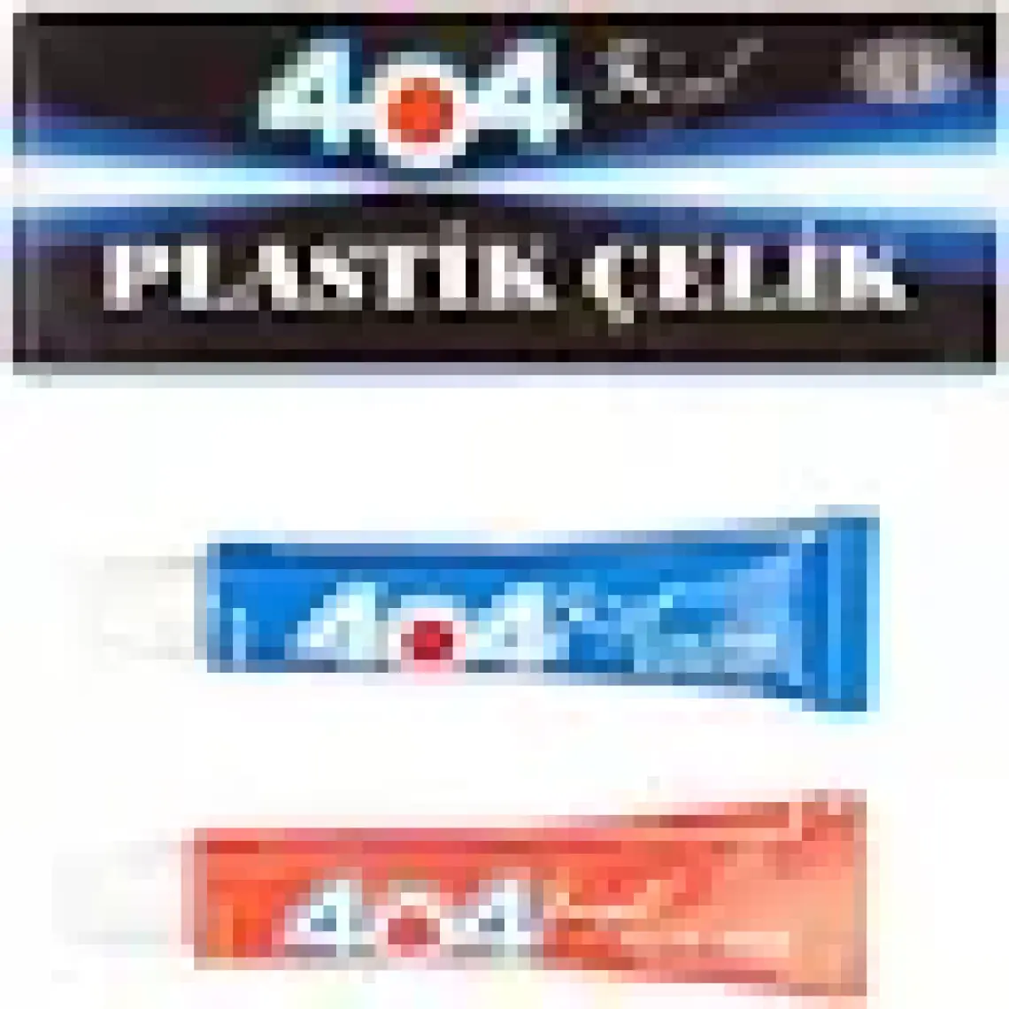 404 Çok Güçlü Plastik Çelik Yapıştırı 2li(7-9gr)