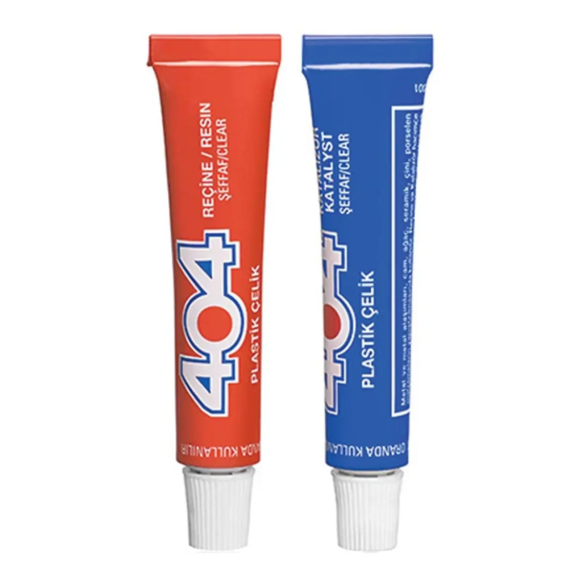404 Çok Güçlü Plastik Çelik Yapıştırı 2li(7-9gr)