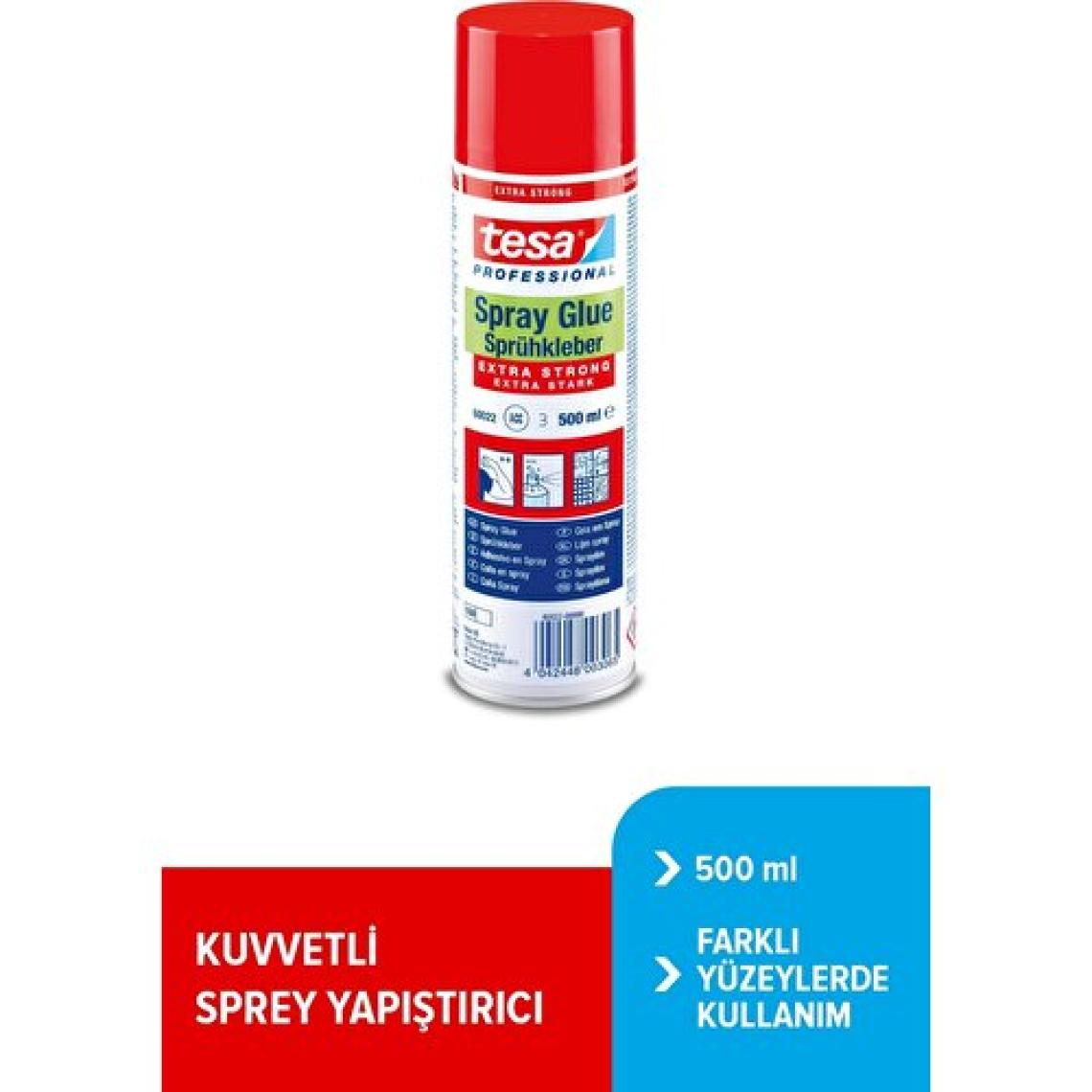 Tesa Spray Yapıştırıcı - Extra Güçlü    500 ml
