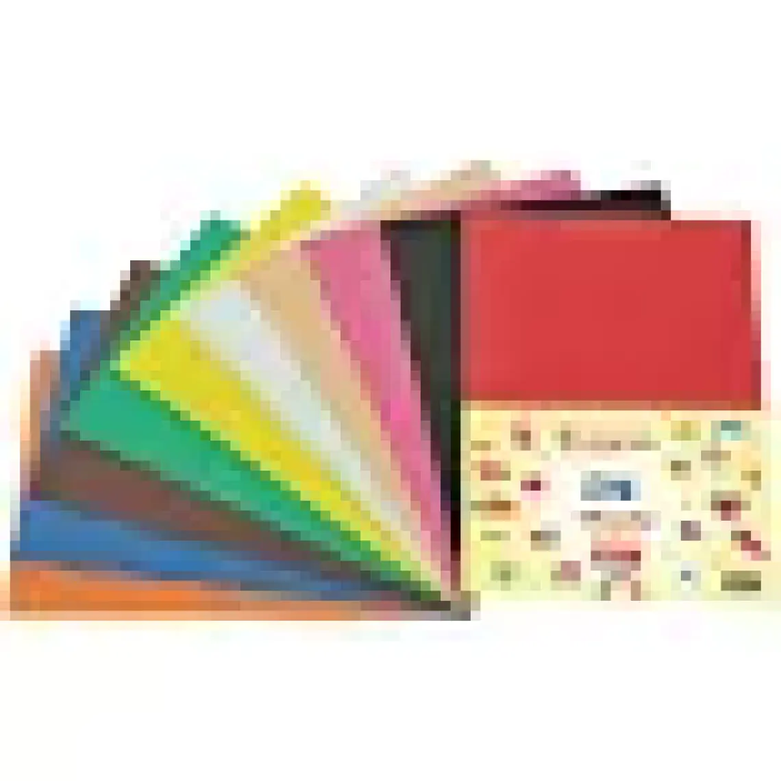 Südor Eva 20X30 Cm 2 Mm 10 Renk Yapışkanlı Sk17