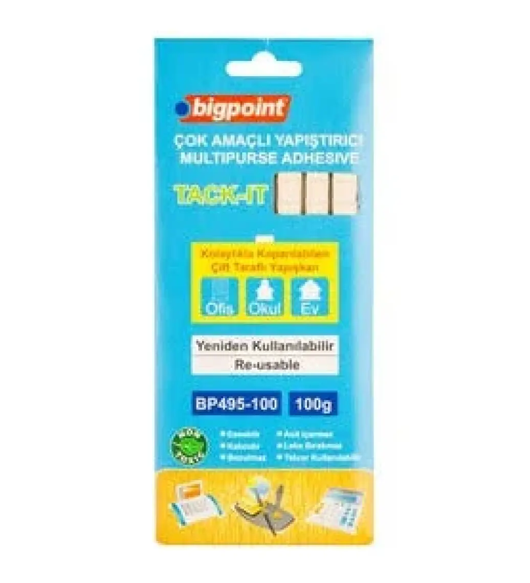 Bigpoint Patafix Tack-İt Hamur Yapıştırıcı Bp495-100