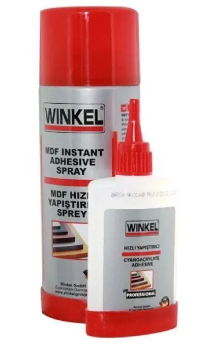 Mdf Ahşap Metal Hızlı Yapıştırıcı Sprey Seti 200+50ml