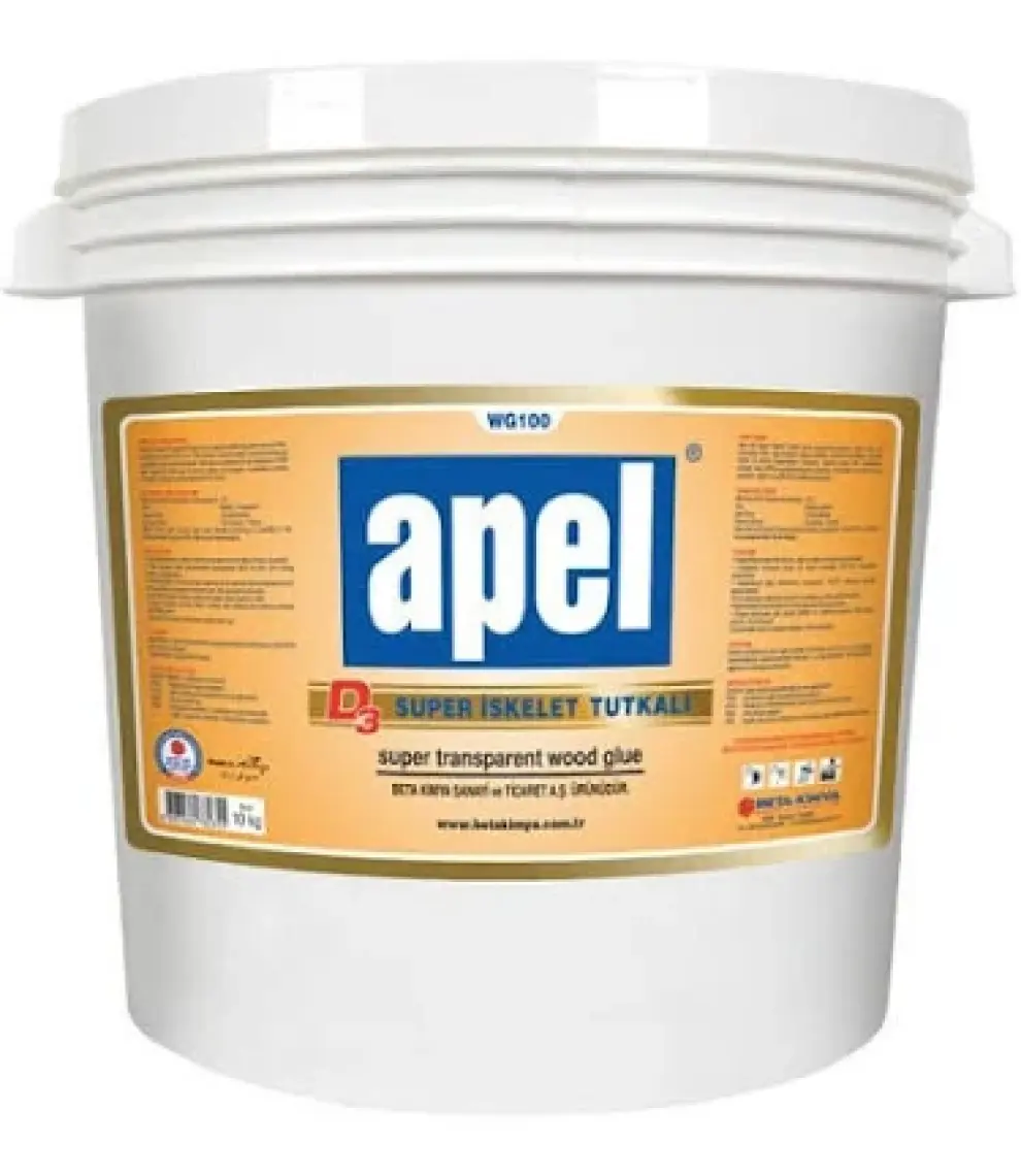 Apel Süper D3 İskelet Tutkali 4 Kg Apel.45