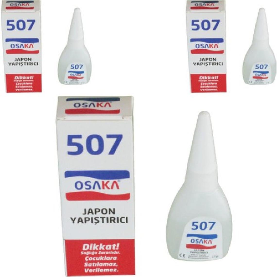 Osaka OSAKA507 Japon Yapıştırıcısı Hızlı Güçlü Yapıştırıcı 17 gr 3'lü