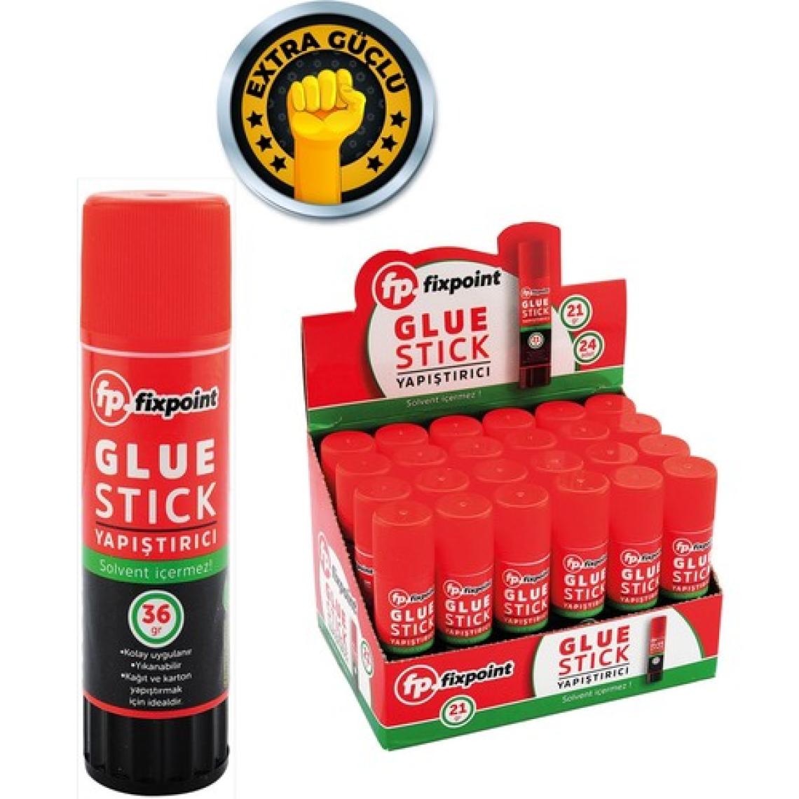 Fixpoint Stick Yapıştırıcı 12 Adet 36 gr Yeni 2023 Fi x point S 0674
