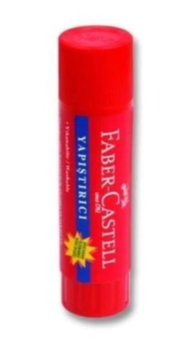Faber-Castell Beyaz Yapıştırıcı Stik 40 gr - Solvent İçermeyen ve Yıkanabilir Kapaklı (1 Adet)