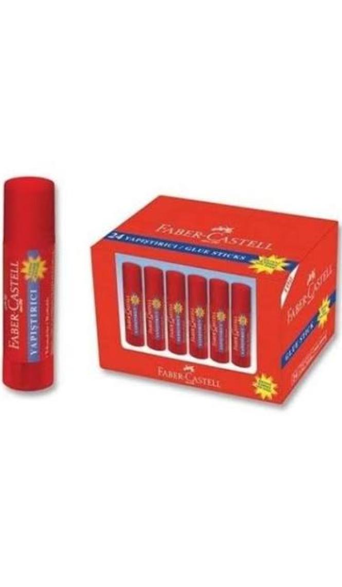 Faber-Castell Beyaz Yapıştırıcı Stik 40 gr - Solvent İçermeyen ve Yıkanabilir Kapaklı (1 Adet)