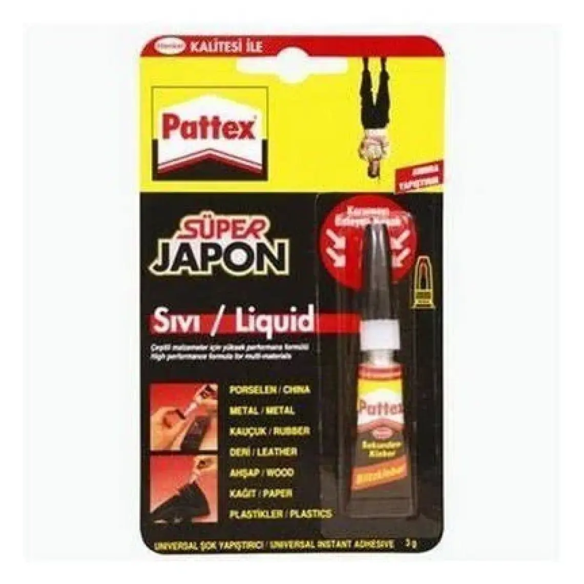 Pattex Süper Japon Yapıştırıcı 3x1 gr