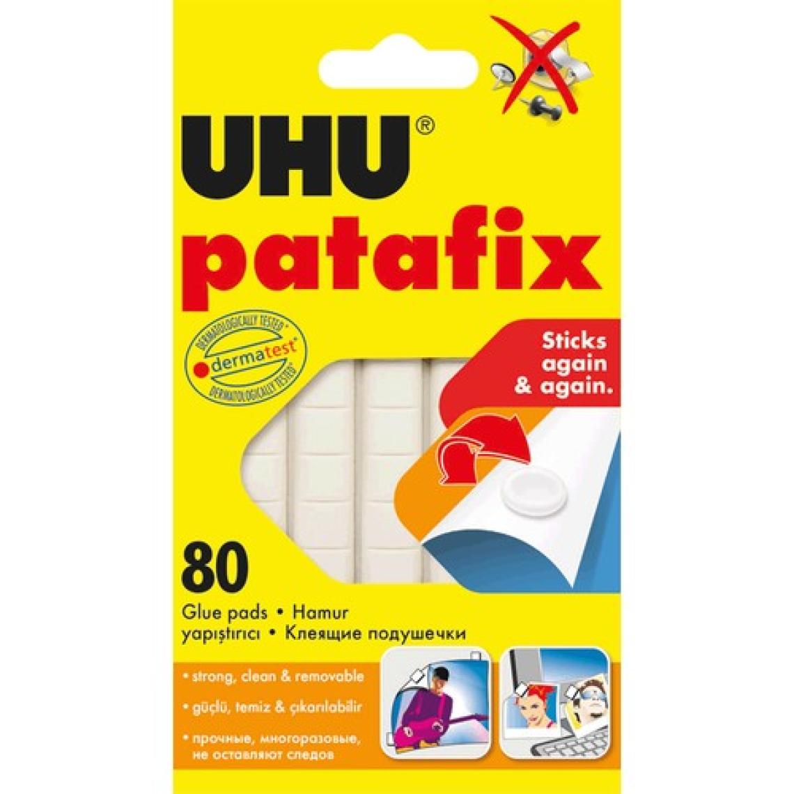 Uhu Yapıştırıcı Tac Patafıx Beyaz 5 Li Paket