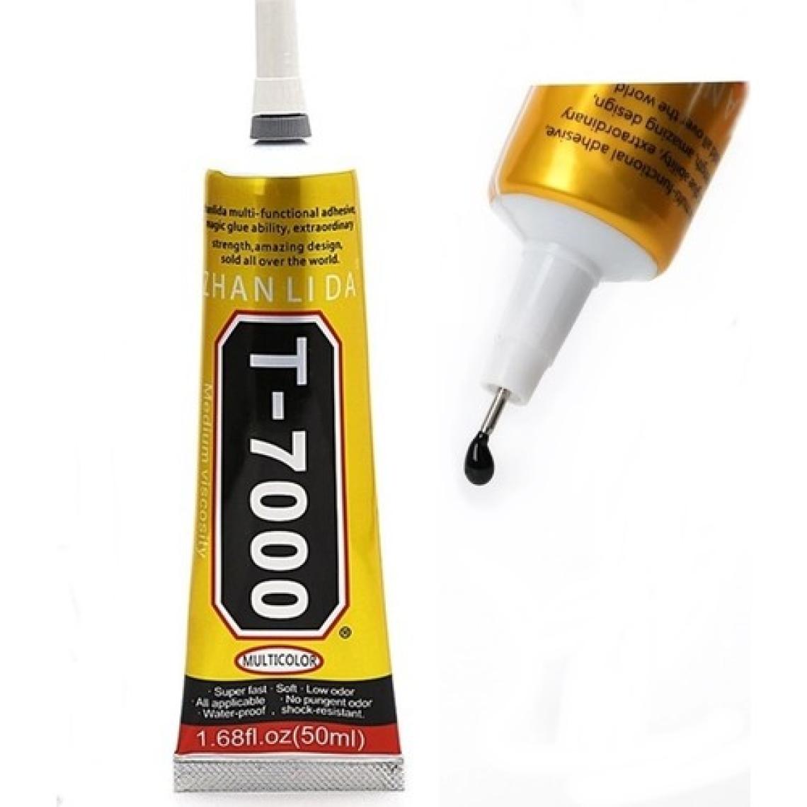 Zhanlida T7000 50ML Çok Amaçlı Tamir Onarım Yapıştırıcısı Siyah