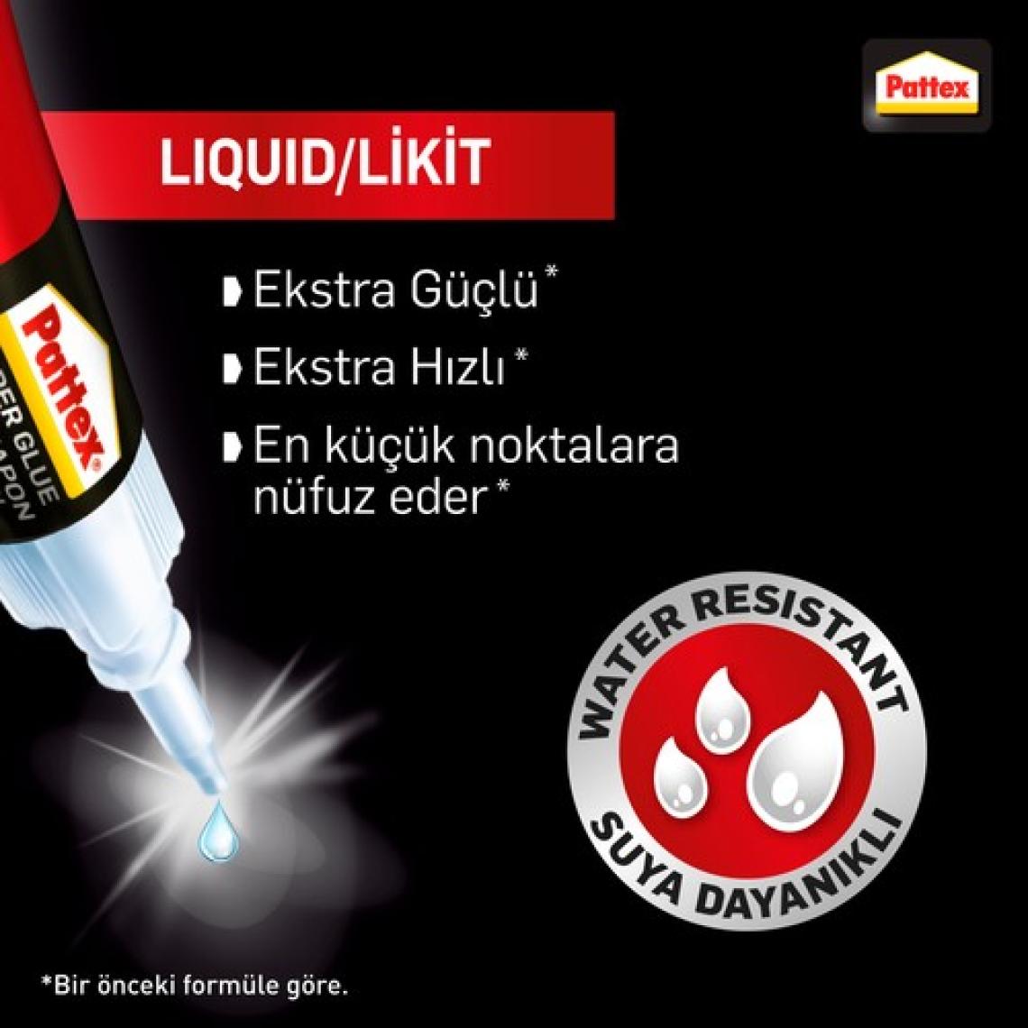Pattex Japon Yapıştırıcı Süper Hızlı 10 g