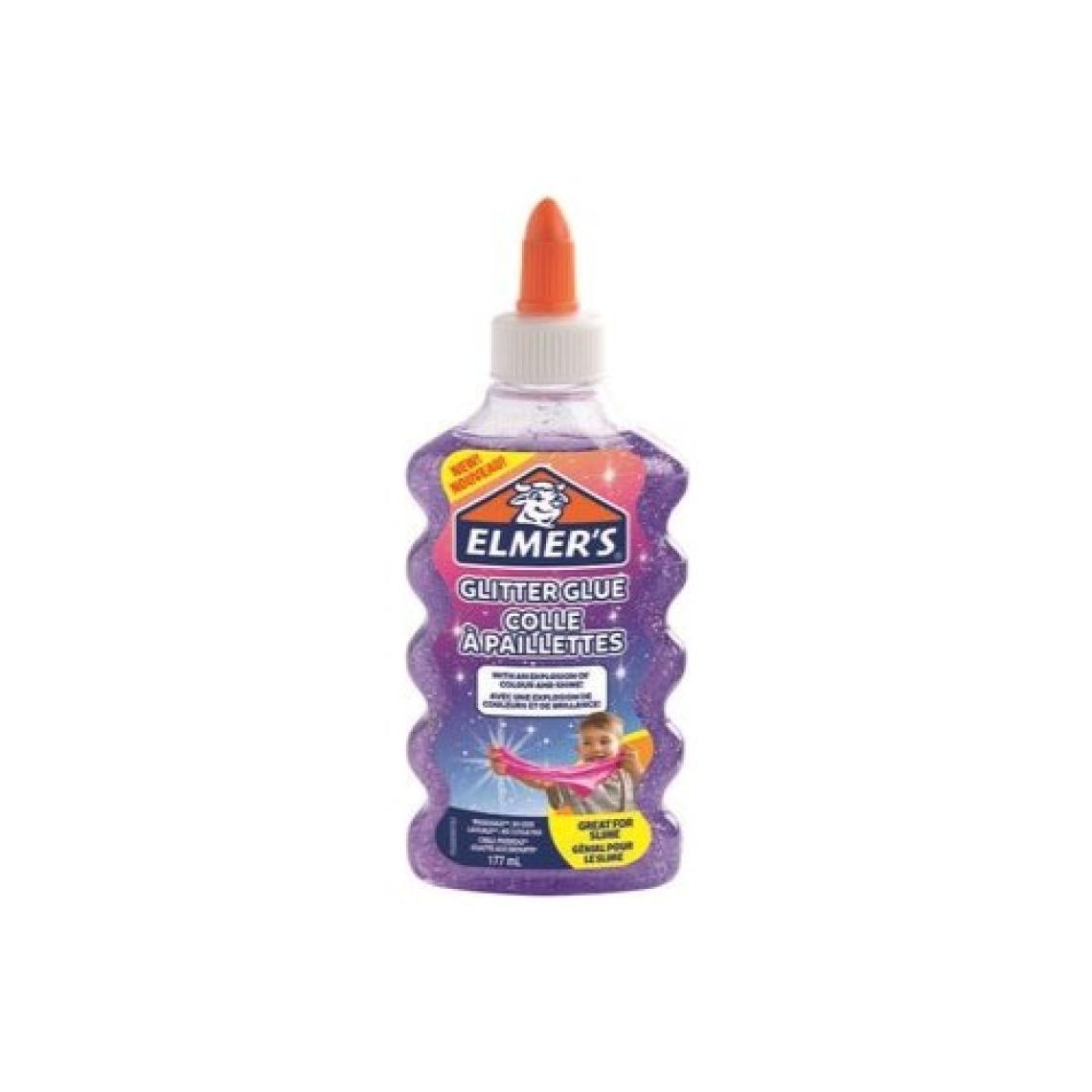 Elmer's Simli Yapıştırıcı Mor 177 ml