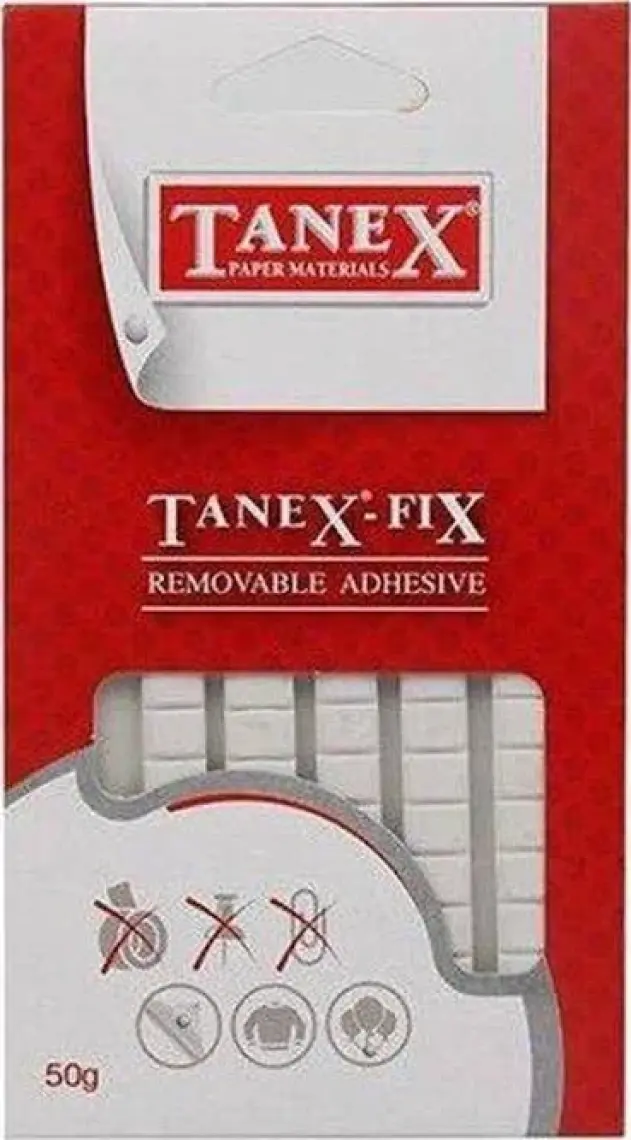 Fix Sökülebilir Hamur Yapıştırıcı 50 gram Beyaz