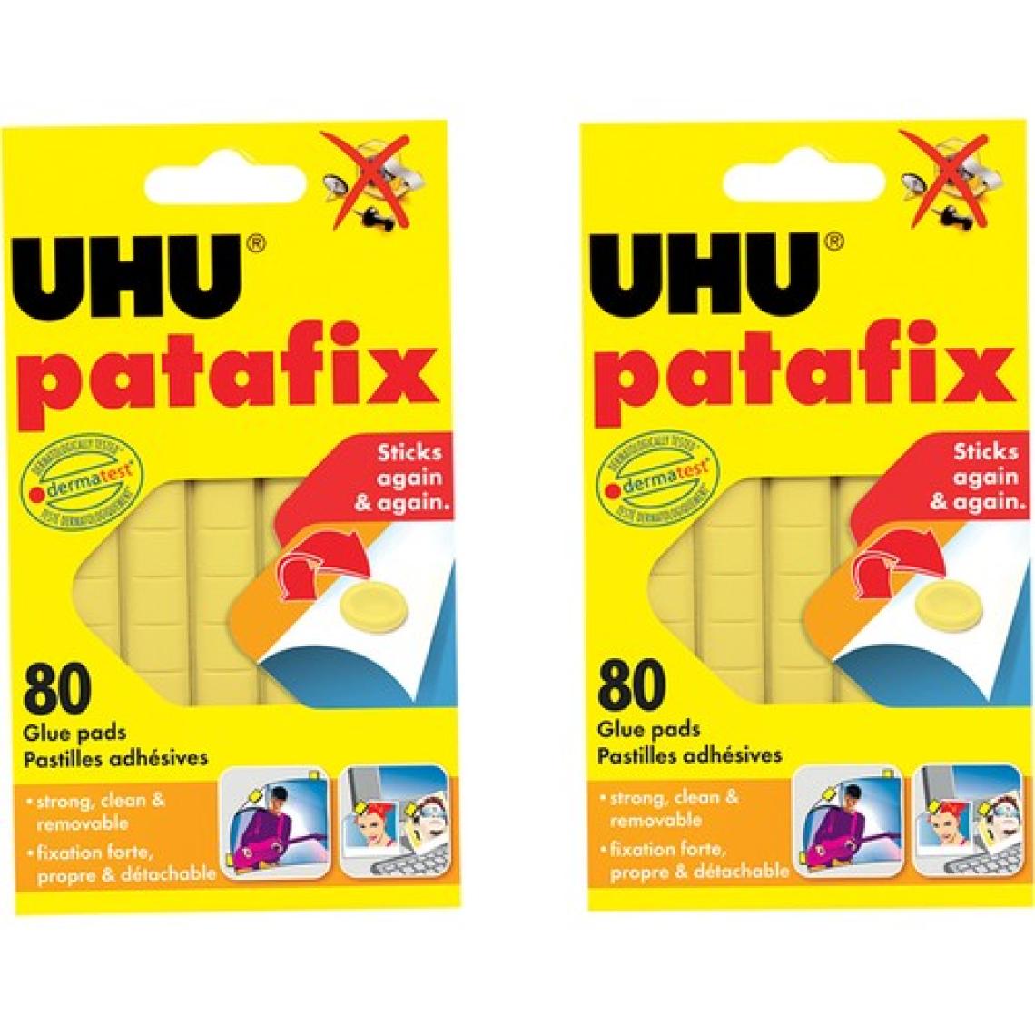 Uhu Patafix Sarı  2’li