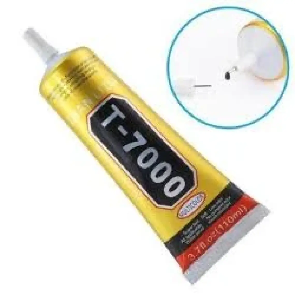 Zhanlida T7000 Dokunmatik Ekran Çerçeve Yapıştırıcı 110ML Siyah