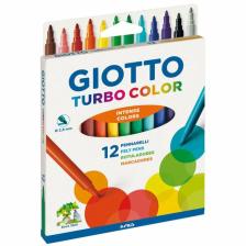 Giotto Turbo Color 12 Renk Keçeli Kalem
