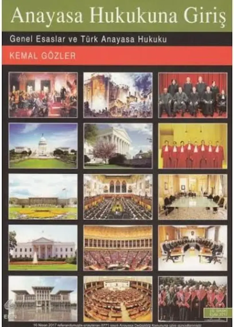 Anayasa Hukukuna Giriş