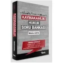 Kaymakamlık Hukuk Soru Bankası