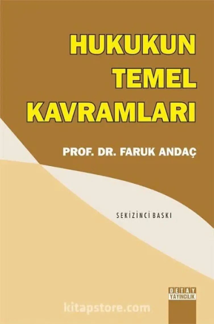 Hukukun Temel Kavramları-Faruk Andaç