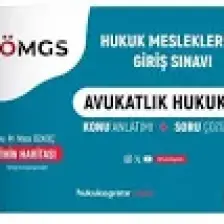 Öğretir Yayınları HÖMGS Avukatlık Hukuku Konu Anlatımı ve Soru Bankası - Nisa Özkoç