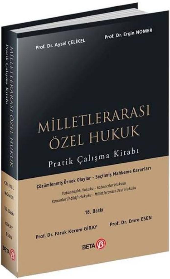 Milletlerarası Özel Hukuk Pratik Çalışma Kitabı