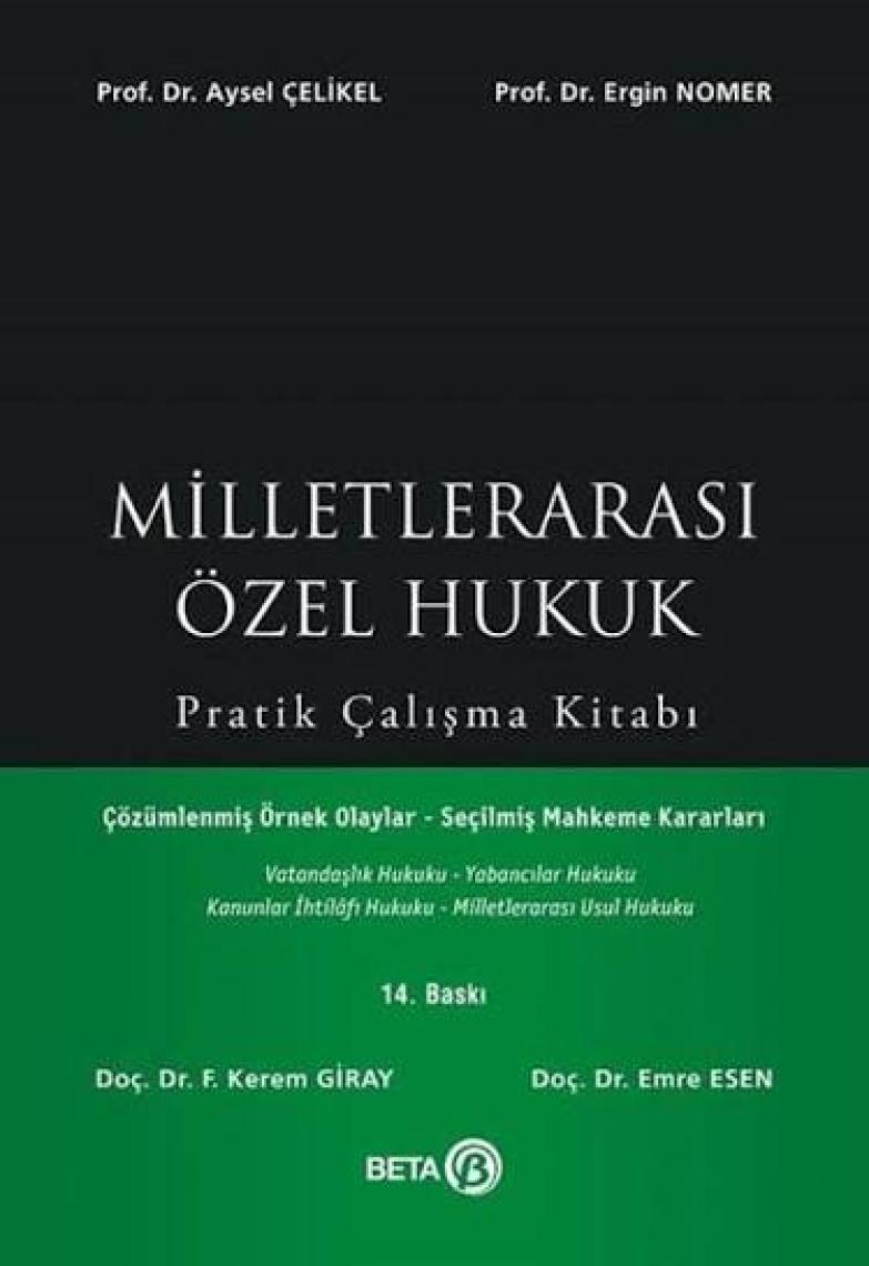 Milletlerarası Özel Hukuk Pratik Çalışma Kitabı
