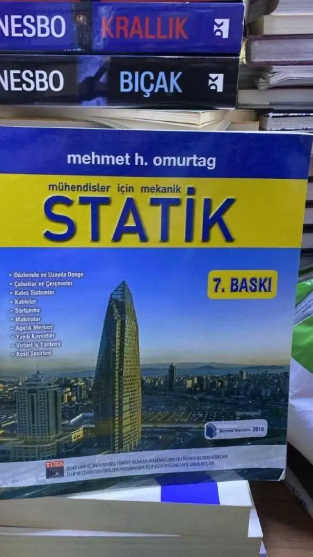 Mühendisler İçin Mekanik Statik - Mehmet H. Omurtag