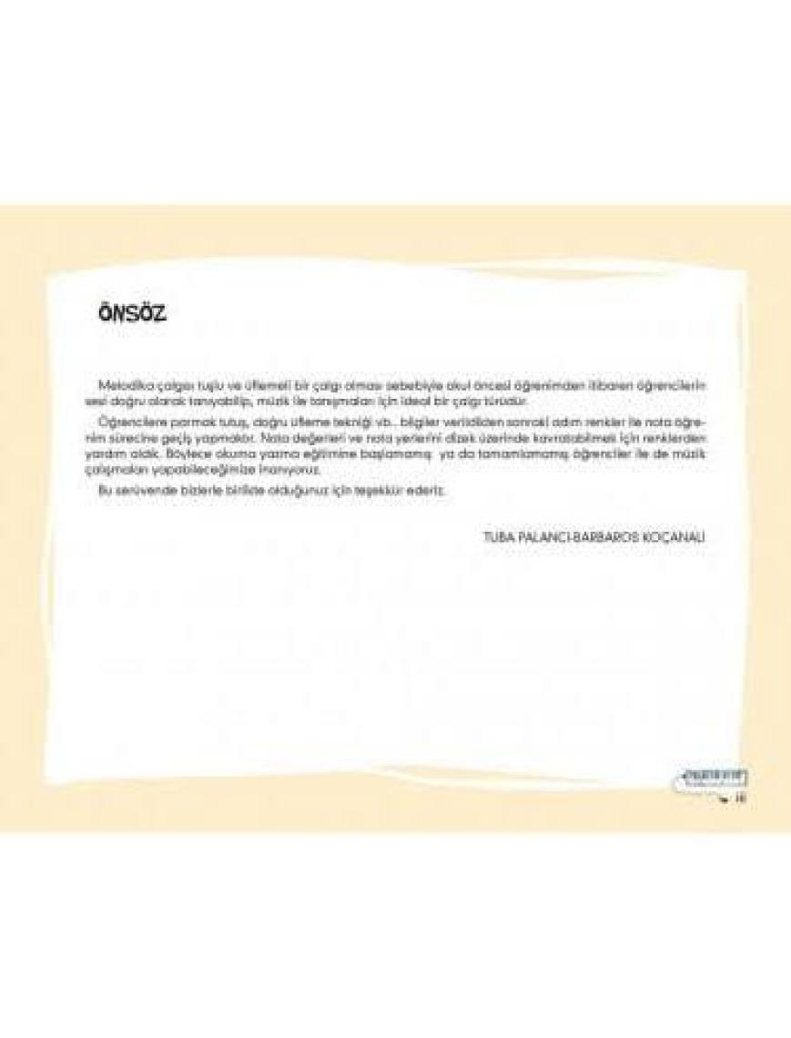 Renklerle Eğiten Melodika