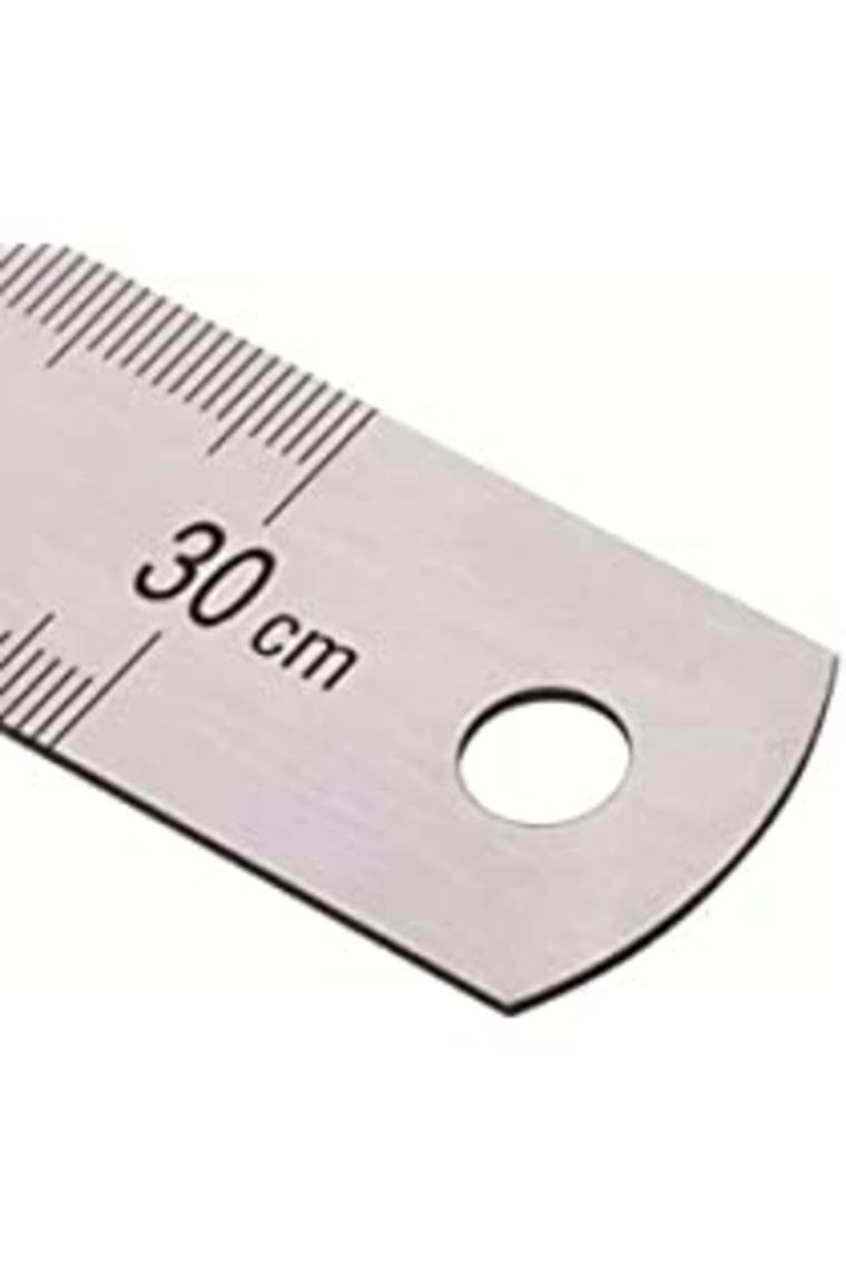 Çelik Cetvel 30cm
