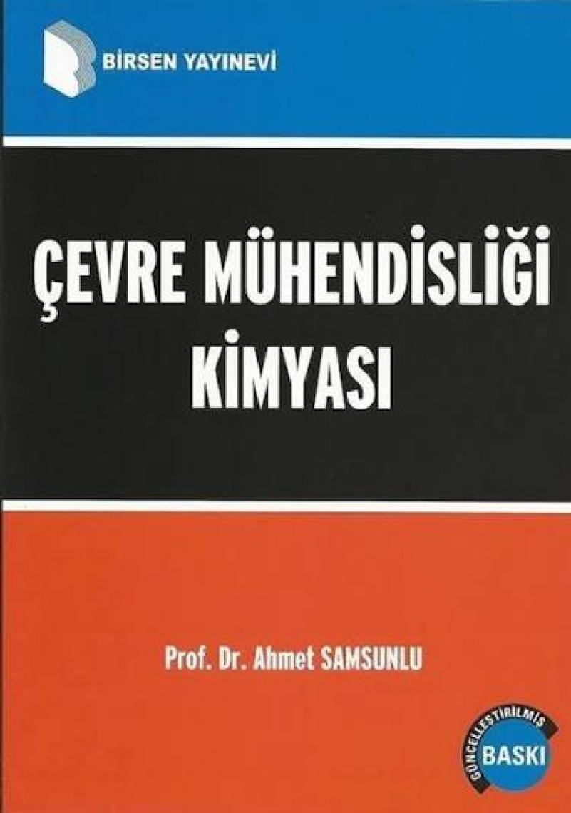 Çevre Mühendisliği Kimyası-Ahmet Samsunlu