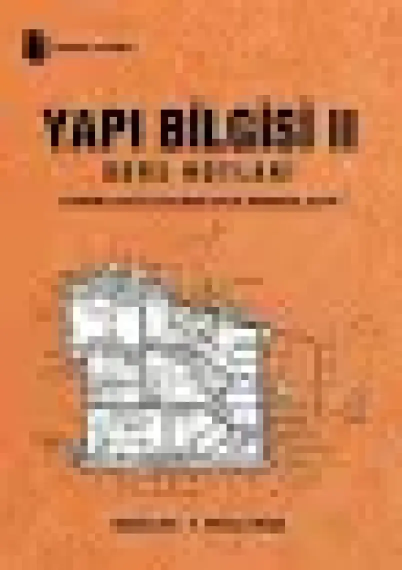 Birsen Yayınevi Yapı Bilgisi 2 - Ders Notları - Nüshet Ak