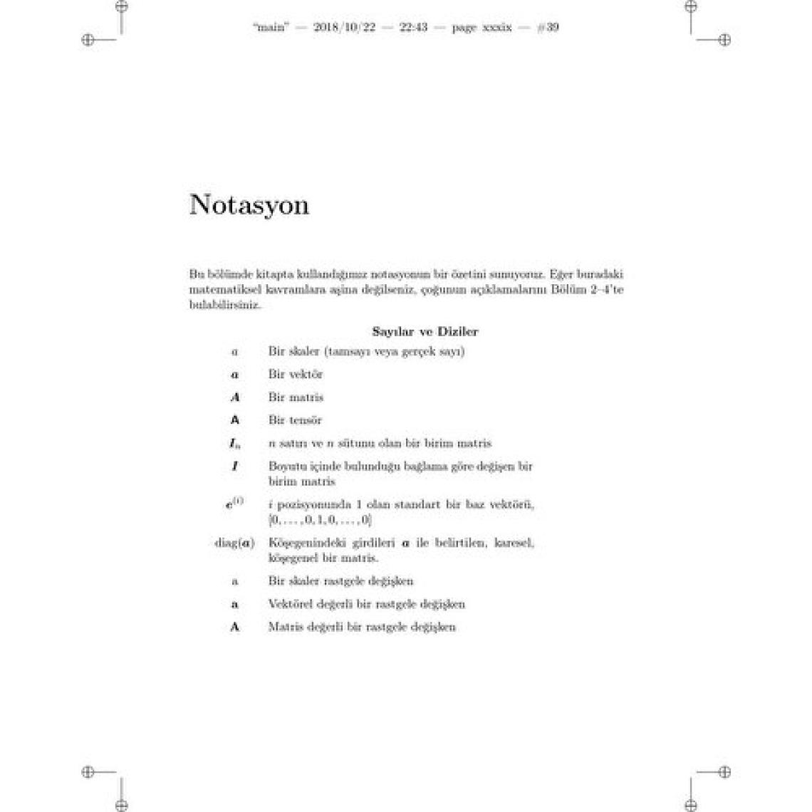 Derin Öğrenme (Renkli Baskı – Sıvama Cilt Kapaklı) - Ian Goodfellow  - Yoshua Bengio - Aaron Courville