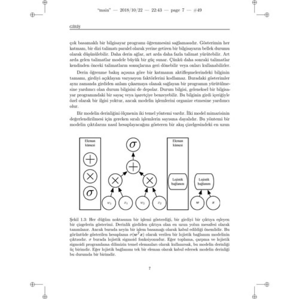 Derin Öğrenme (Renkli Baskı – Sıvama Cilt Kapaklı) - Ian Goodfellow  - Yoshua Bengio - Aaron Courville