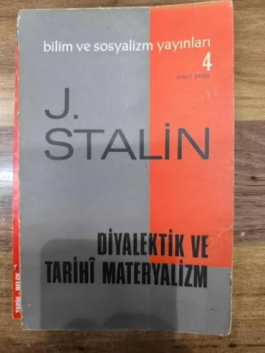 Diyalektik Ve Tarihi Materyalizm-Josef V. Stalin