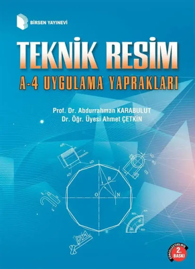 Birsen Yayınevi Teknik Resim A 4 Uygulama Yaprakları - Abdurrahman Karabulut